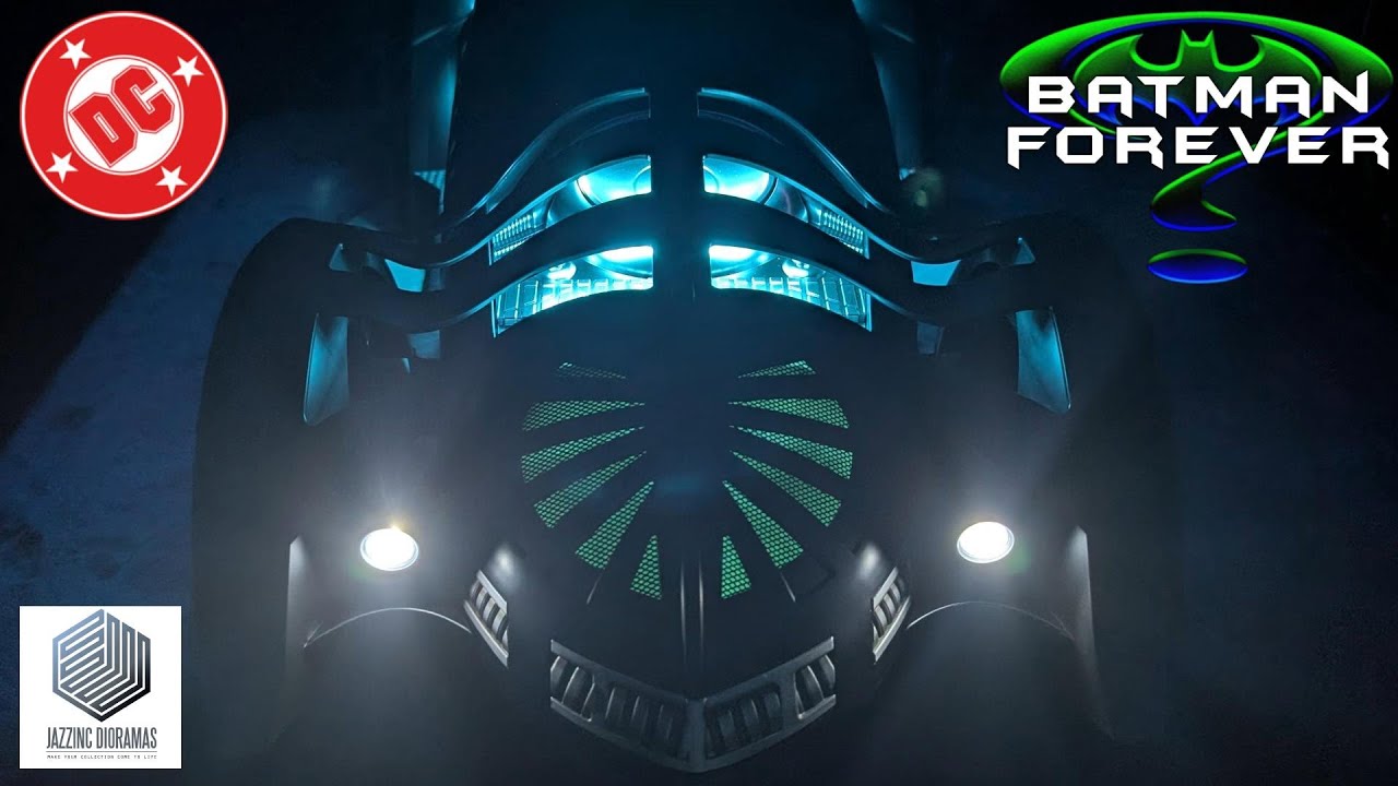 Giant 95 Batmobile 1/6 Scale Unboxing & Review of the Giant Batman Forever Model. Jazzinc  Dioramas