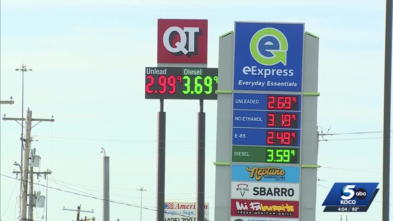 Oklahomans see increase in gas prices following air strike in Iran