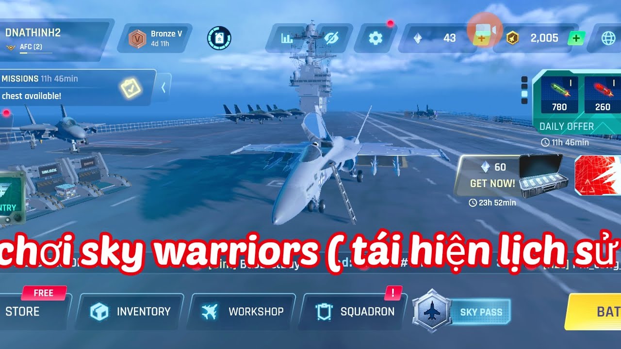 Chơi sky warriors thôii!😁