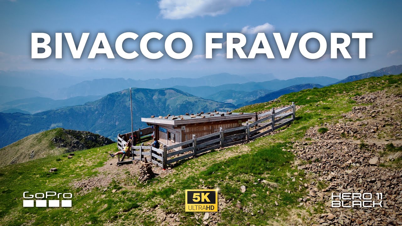 Notte al BIVACCO FRAVORT | Anello dalla Panarotta con cima Gronlait | Lagorai, Trentino [5K]