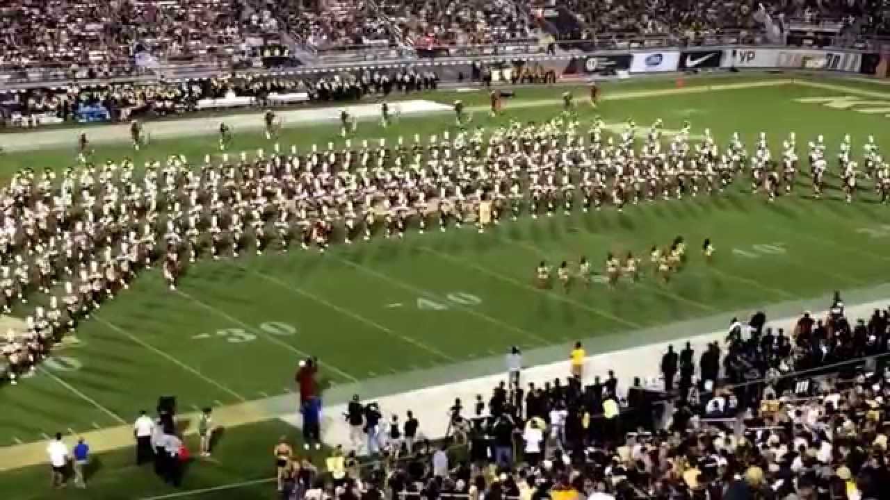 Bethune Cookman marching band halftime show @ UCF September 20, 2014