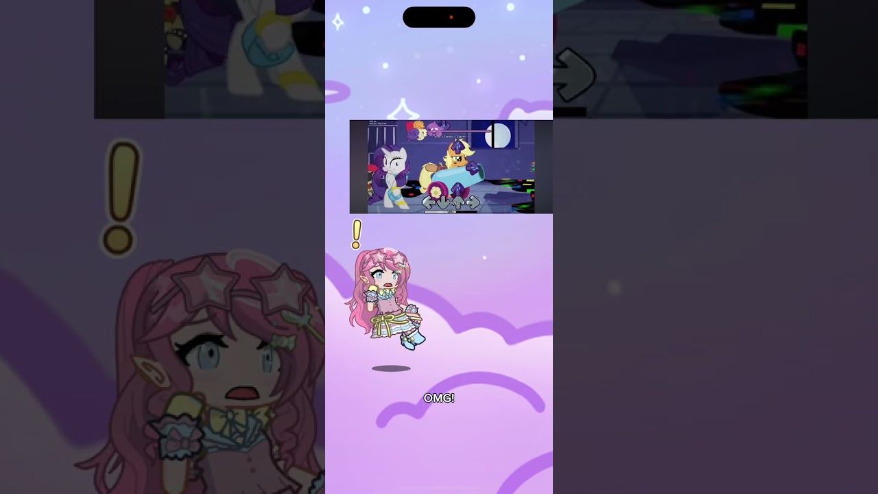 Pinkie pie reacts to mlp darkness is magic mod (very low motivation 😭)