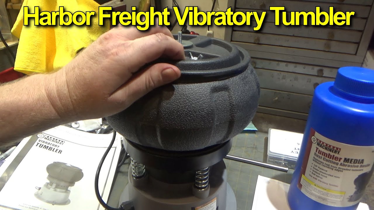 Вибрационный барабан QTR 35 Harbor Freight 5 фунтов