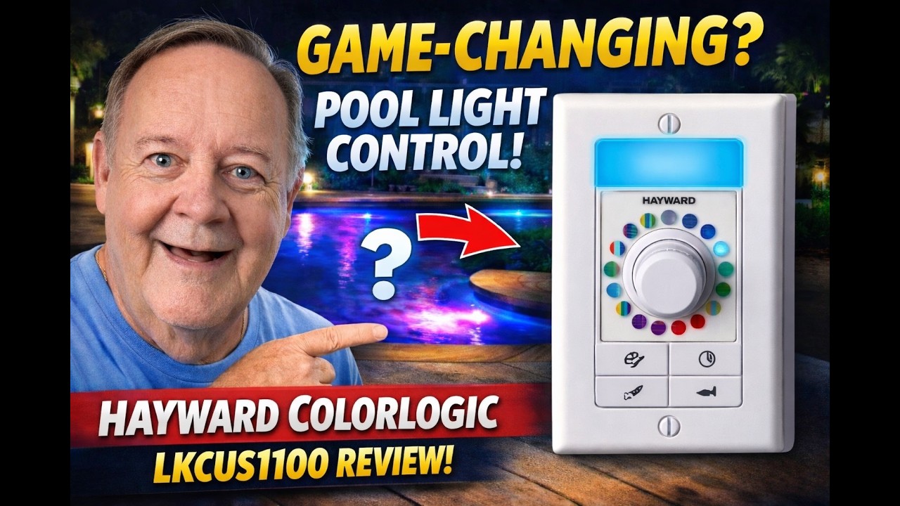 **Революционное управление освещением бассейна? Протестировано Hayward ColorLogic LKCUS1100**