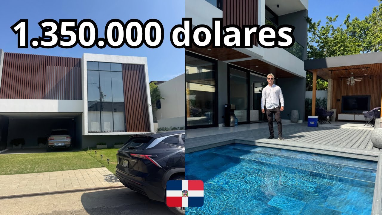 Pagarias 1.350.000 dólares por esta casa en Santiago de los Caballeros?