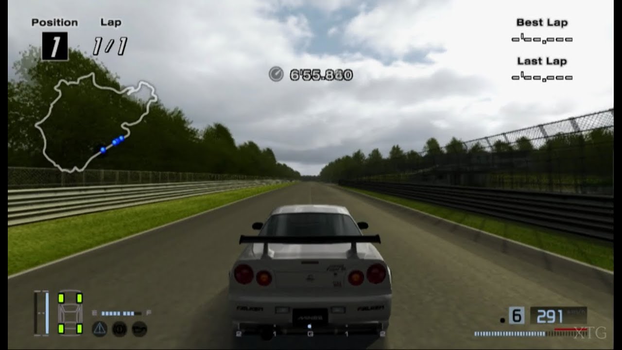 [#116] Gran Turismo 4 - Mine's Skyline GT-R N1 V-spec (R34) HD PS2 Gameplay