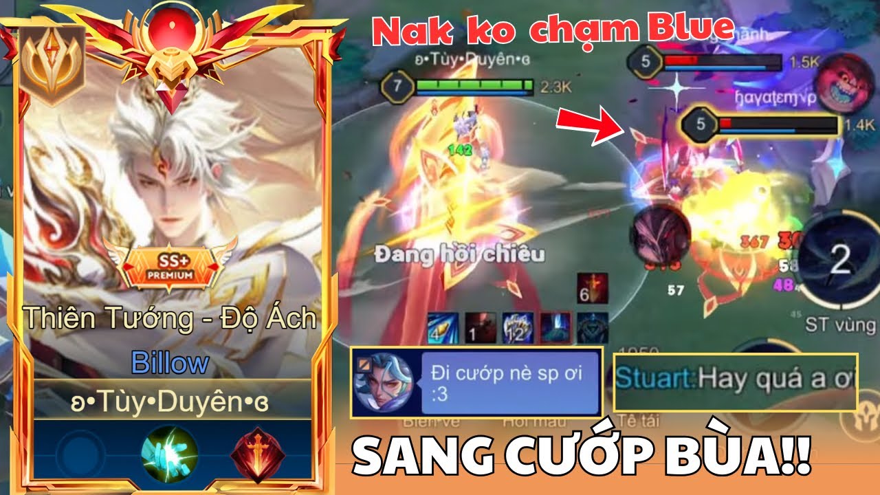 Nakroth Kh&ocirc;ng Chạm Được Blue Với Lối Chơi Billow Qu&aacute; Kh&oacute; Chịu - Li&ecirc;n Qu&acirc;n