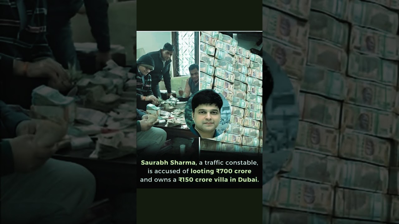 Ex-RTO Constable Saurabh Sharma Under Probe for ₹700 Cr Assets, Including ₹150 Cr Dubai Villa! 💰🌍