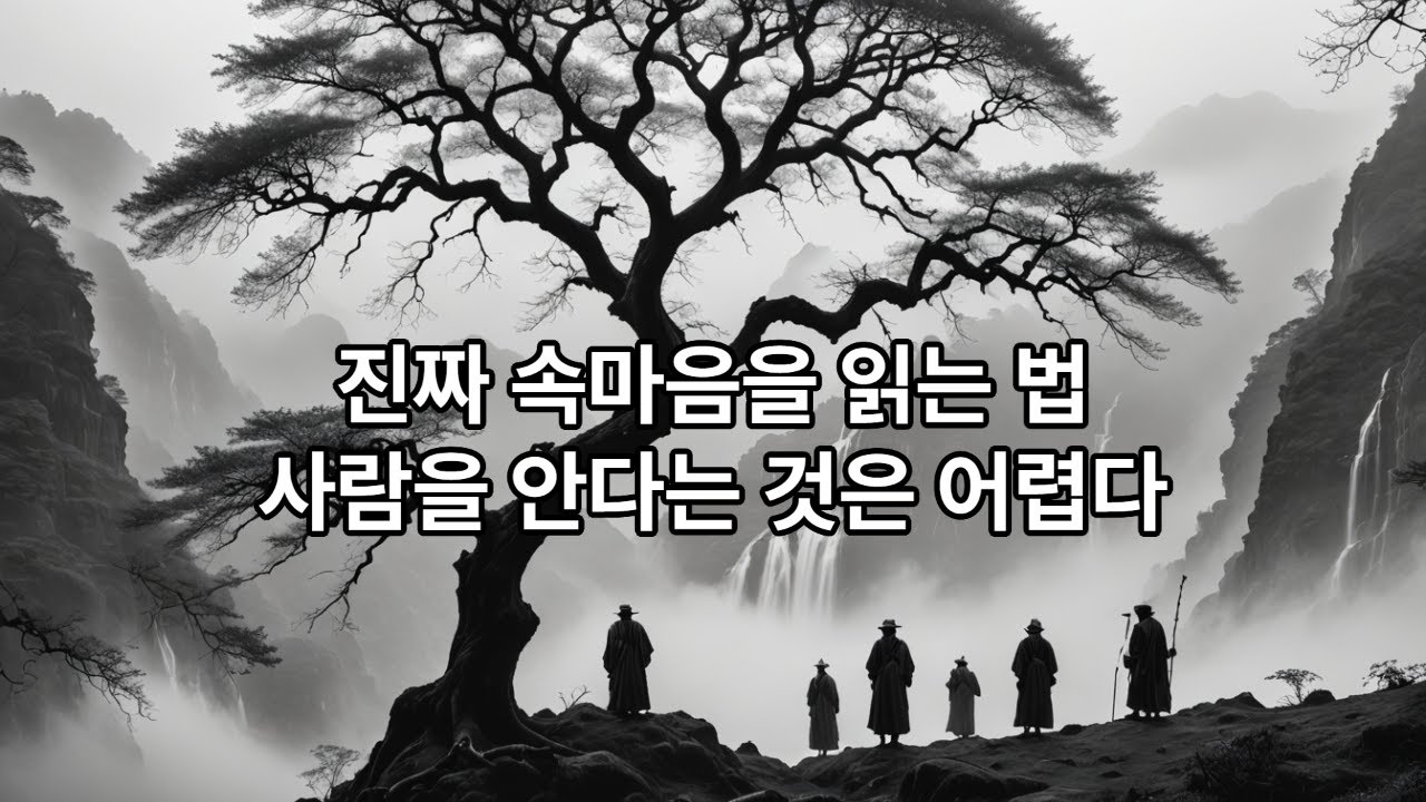 [명상][지혜] 사람을 읽는 법, 자신을 지키는 법