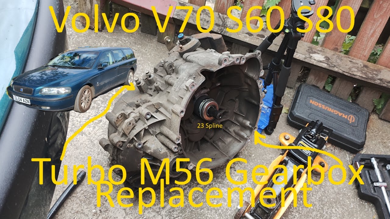 Volvo V70 S60 S80 2.0T T5 2.3T 2.4T 2.5T Turbo M56 Manual Gearbox/Transmission replacement DIY