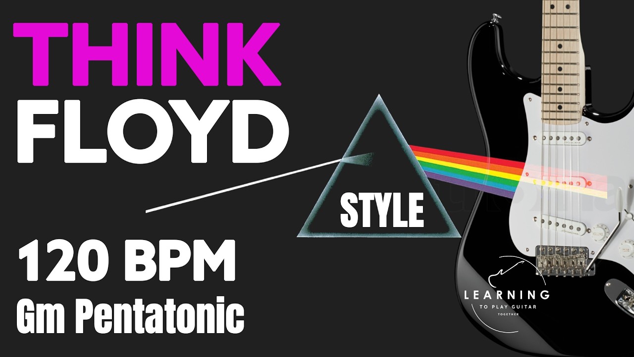 Pink Floyd Style The Most Emotional Backing Track | G Minor Psychedelic Jam