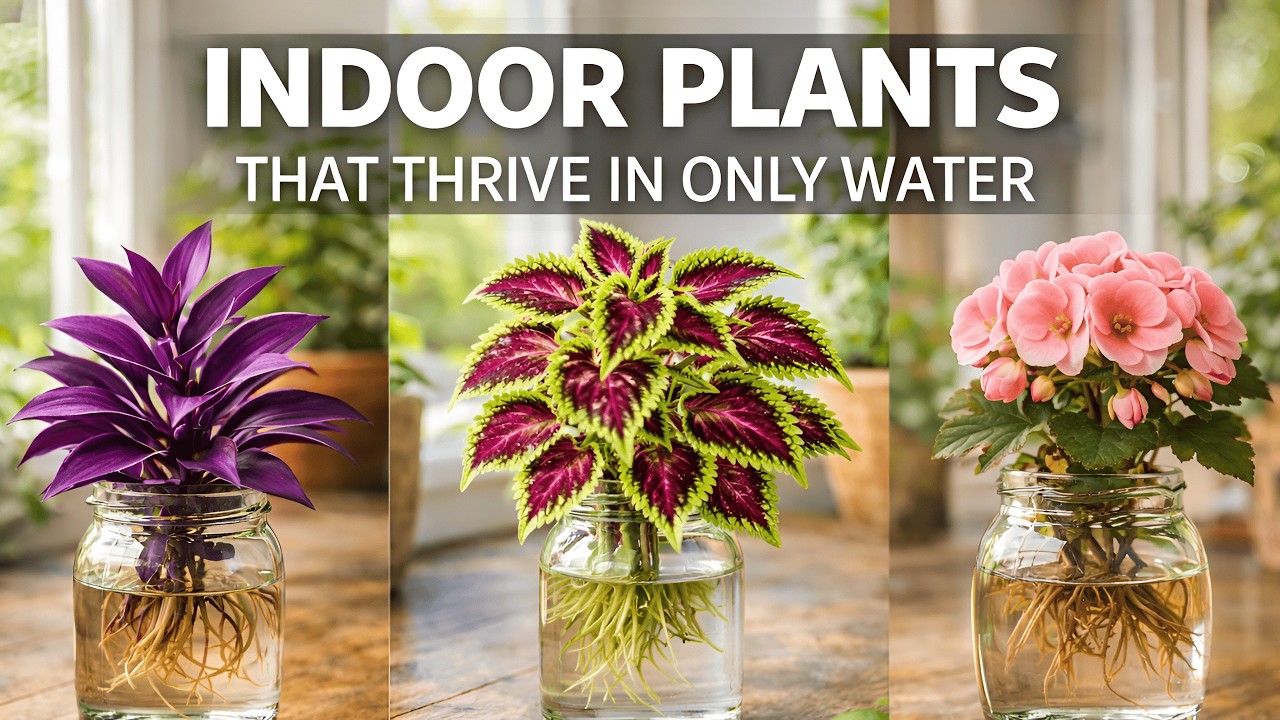 15 Indoor Plants That Thrive In Only Water