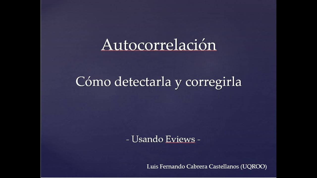 Autocorrelacion