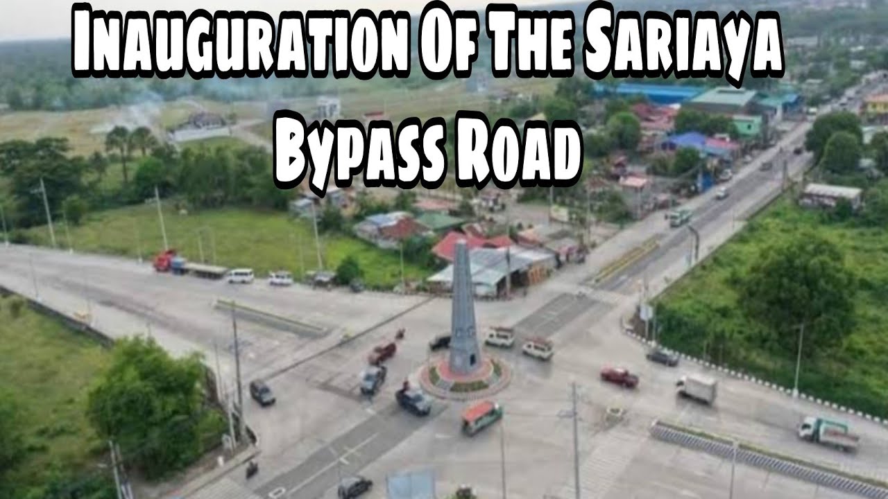 Inauguration Of The Sariaya Bypass Road