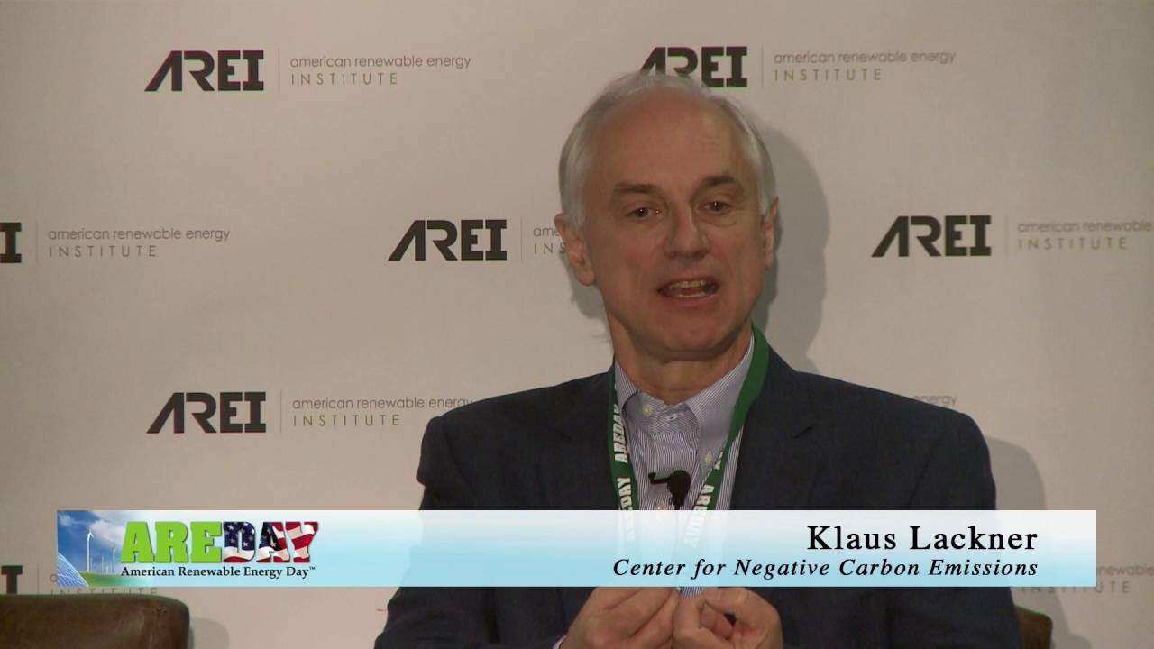 AREDAY 2016 - Air Capture Carbon Negative: A Technology For The Future