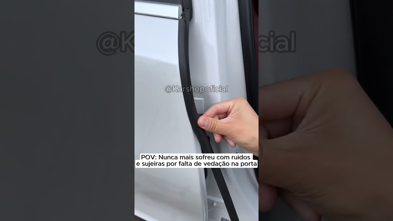 Borracha de prote&ccedil;&atilde;o para portas automotivo!