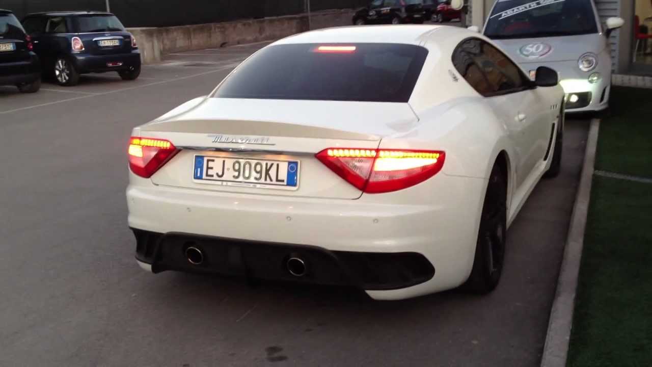 Maserati GranTurismo MC Stradale Start-Up and Acceleration