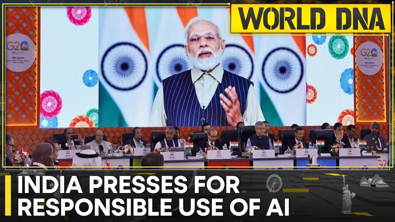 At G-20 meet, India presses for responsible use of AI technology | World DNA | WION
