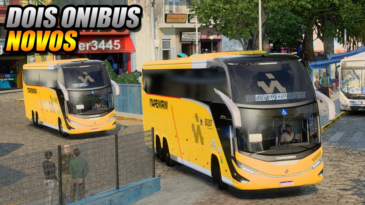 VIAGEM DE LANÇAMENTO COM DOIS NOVOS ÔNIBUS G8!! EURO TRUCK SIMULATOR 2 MOD BUS - G920