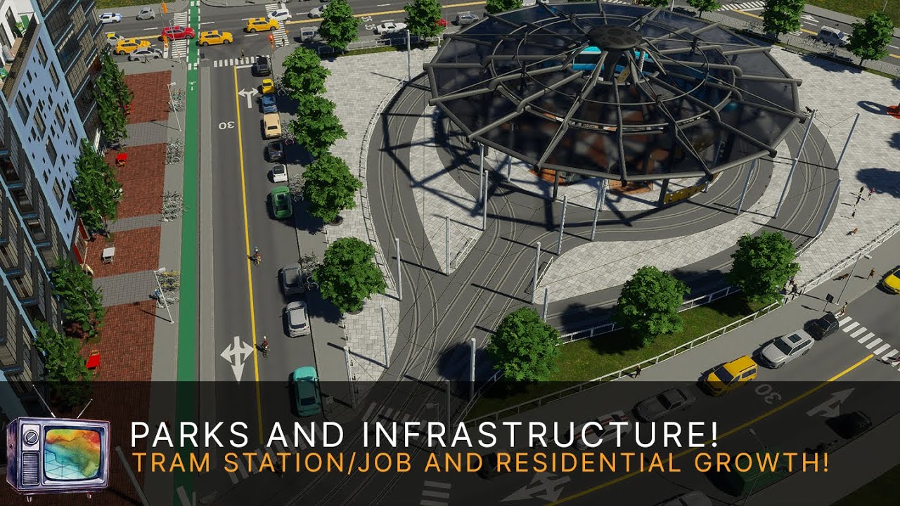 🏙️🎄Cities Skylines 2! The mayor builds parks and infrastructure!