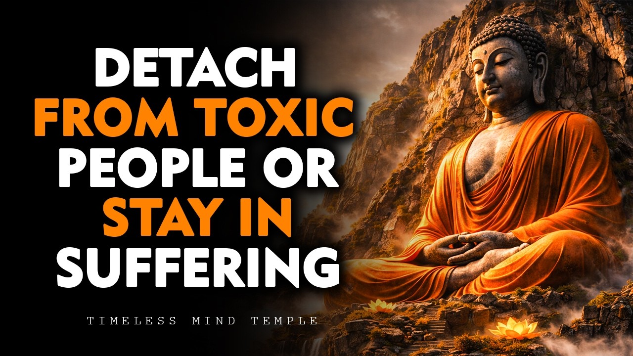 Detach From Toxic People &mdash; Or Stay in Suffering | Buddhist Wisdom
