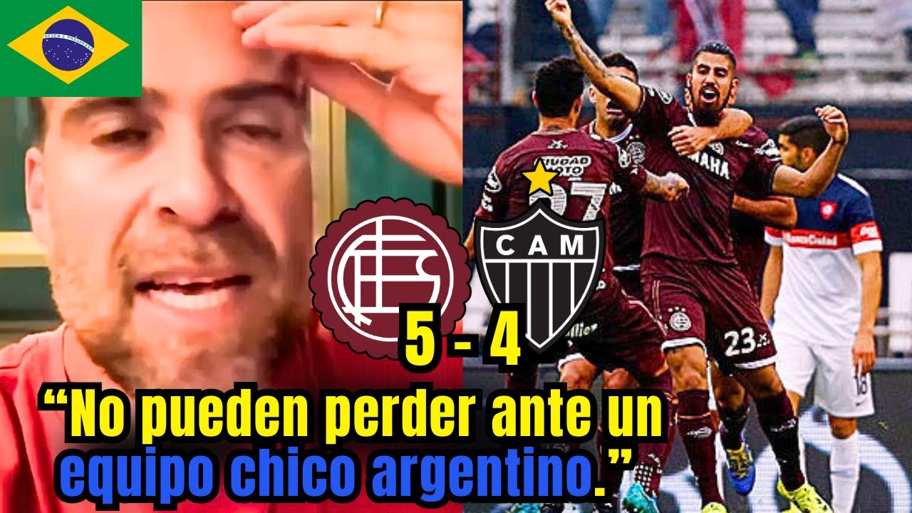 BRASILEÑOS EXPLOTAN TRAS LA DERROTA PARA LANUS CAMPEON DE LA COPA SUDAMERICANA