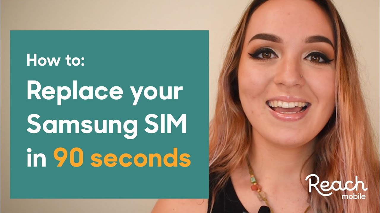 HOW TO: Replace the SIM on your Samsung Android