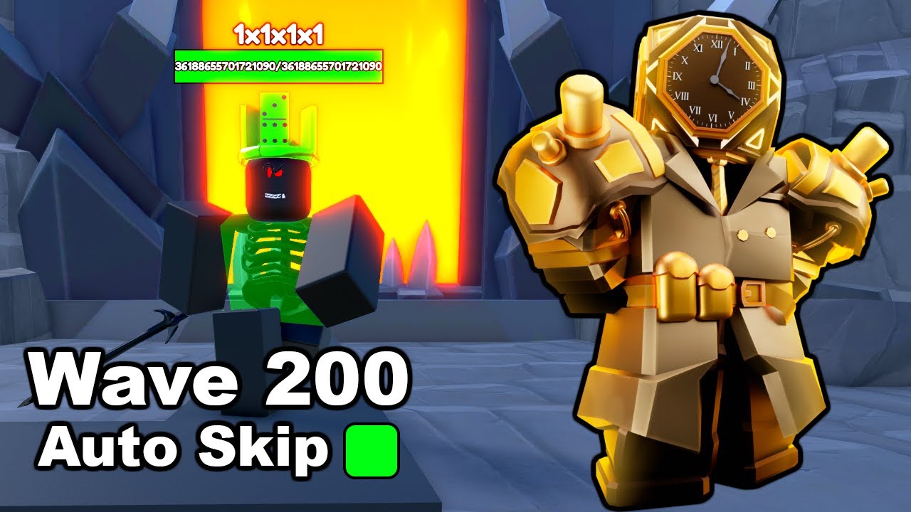 TO NAJLEPSZA POSTAĆ NA ENDLESS MODE - GOLDEN FUTURE LARGE CLOCKMAN JEST ZBYT OP TOILET TOWER DEFENSE
