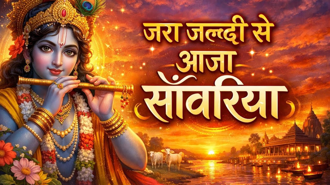 जरा जल्दी से आजा साँवरिया ॥ Jara jaldi se Aaja sanvariya || #KrishnaBhajan #RadhaKrishna #Bhakti