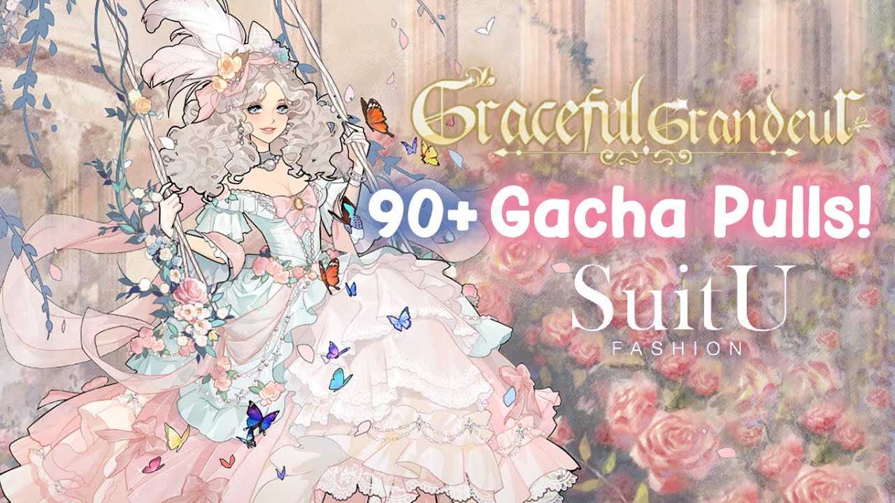 90+ Gacha Pulls 🎀 Graceful Grandeut 🌸 SuitU Fashion Game