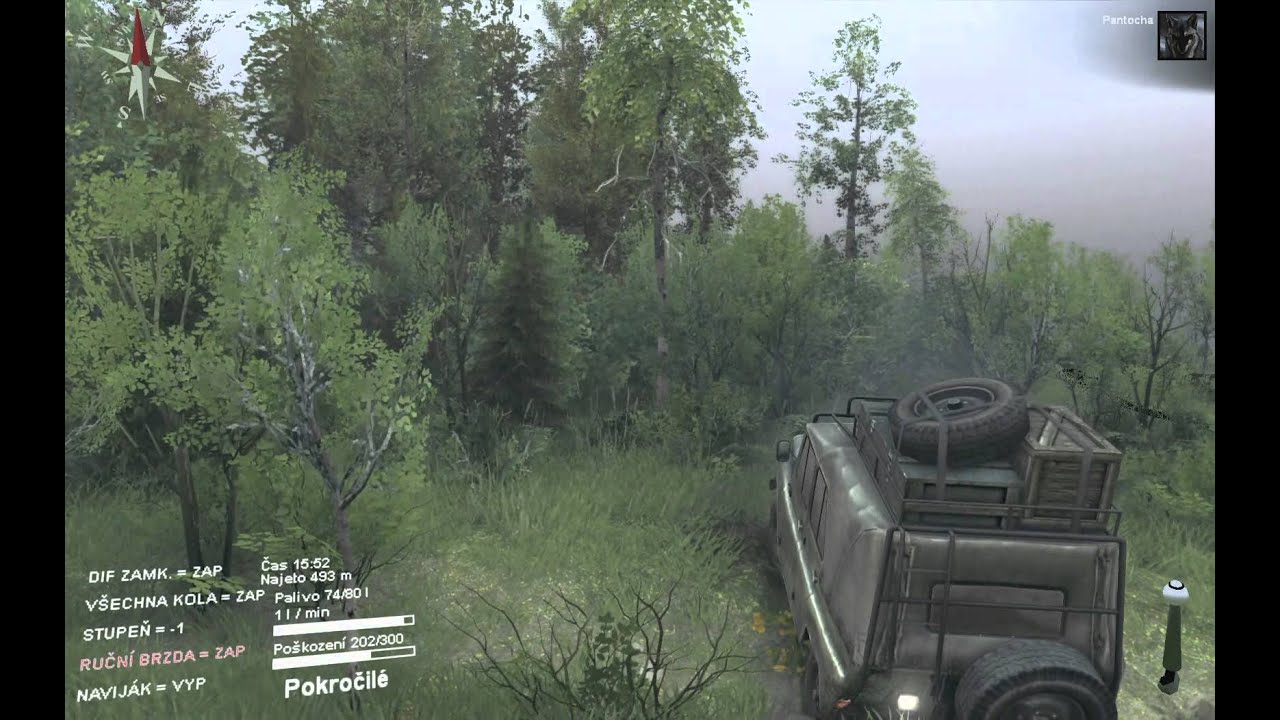 Cesta bahnem a špínou! - Spintires - CZ/SK
