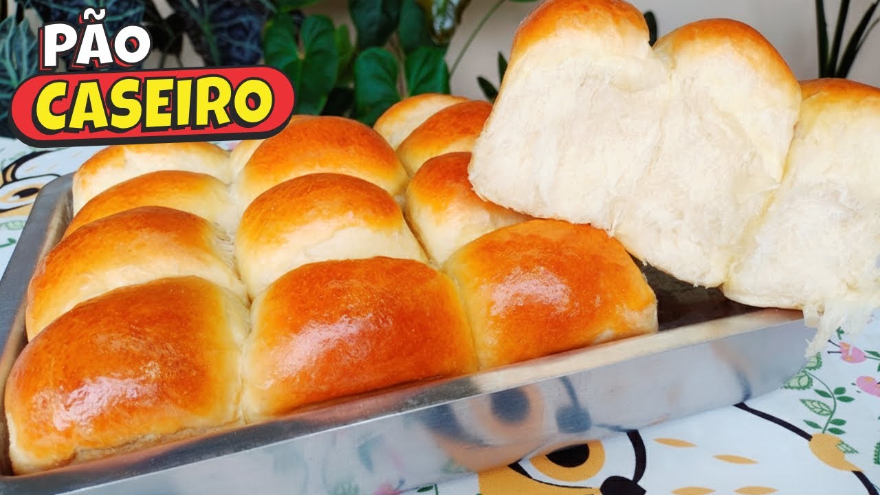 O SEGREDO DO PÃO MAIS FOFINHO QUE JÁ FIZ❗😱 PÃOZINHO CASEIRO FÁCIL, FOFINHO COMO ALGODÃO E DELICIOSO!