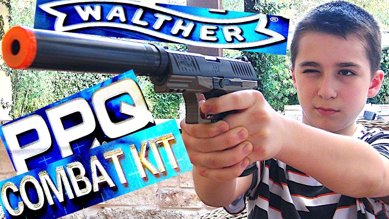 Walther PPQ Spring Airsoft Pistol Kit with Robert-Andre!
