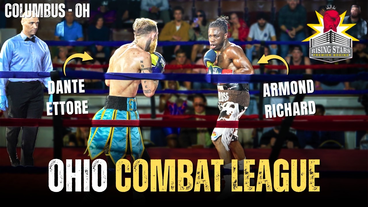 OHIO COMBAT LEAGUE! Pro Amateur Event With RISING Local Boxers!