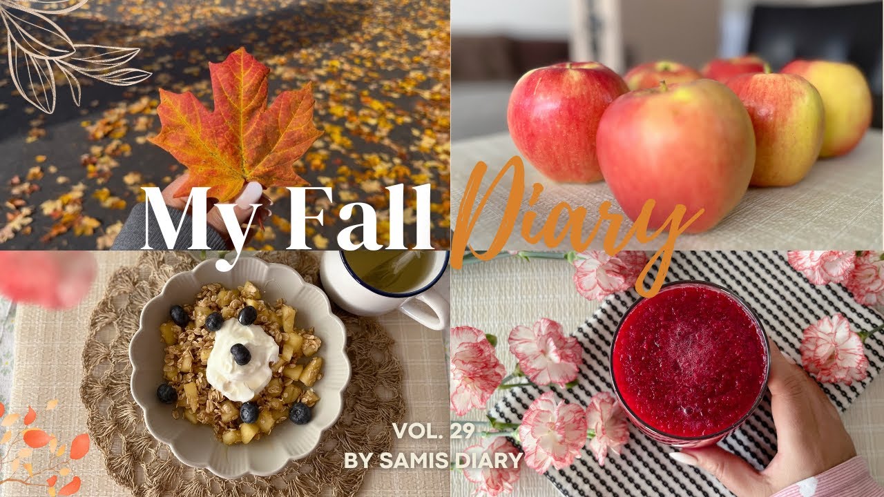 Fall Vibes | Cozy Morning Routine, Journaling, Homecooked Meals, Skincare & Peaceful Moments 🍁🏡🍎📝🍲🫧