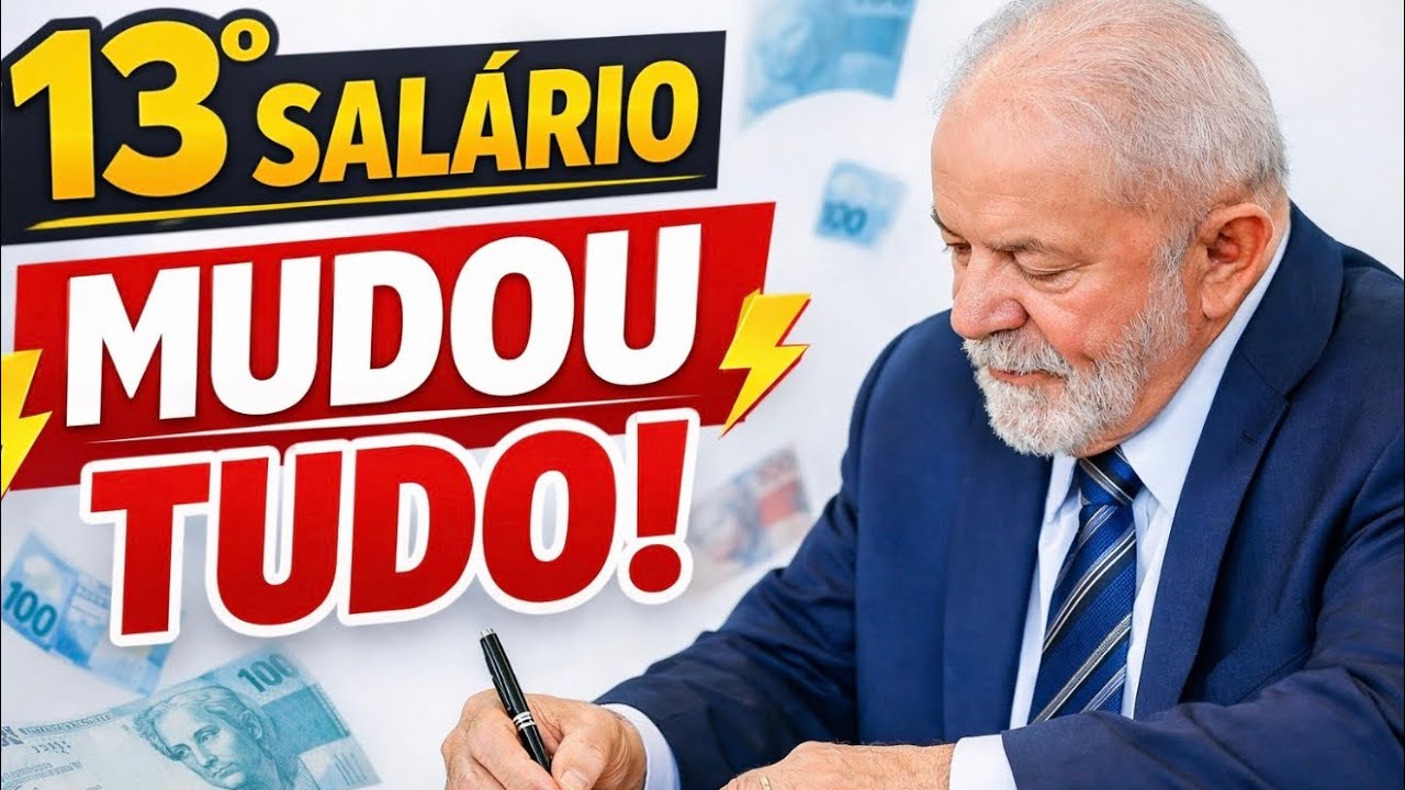 MELHOR NOTÍCIA 13° SALÁRIO 2026 + MUDANÇAS NOS VALORES PARA APOSENTADOS DO INSS 