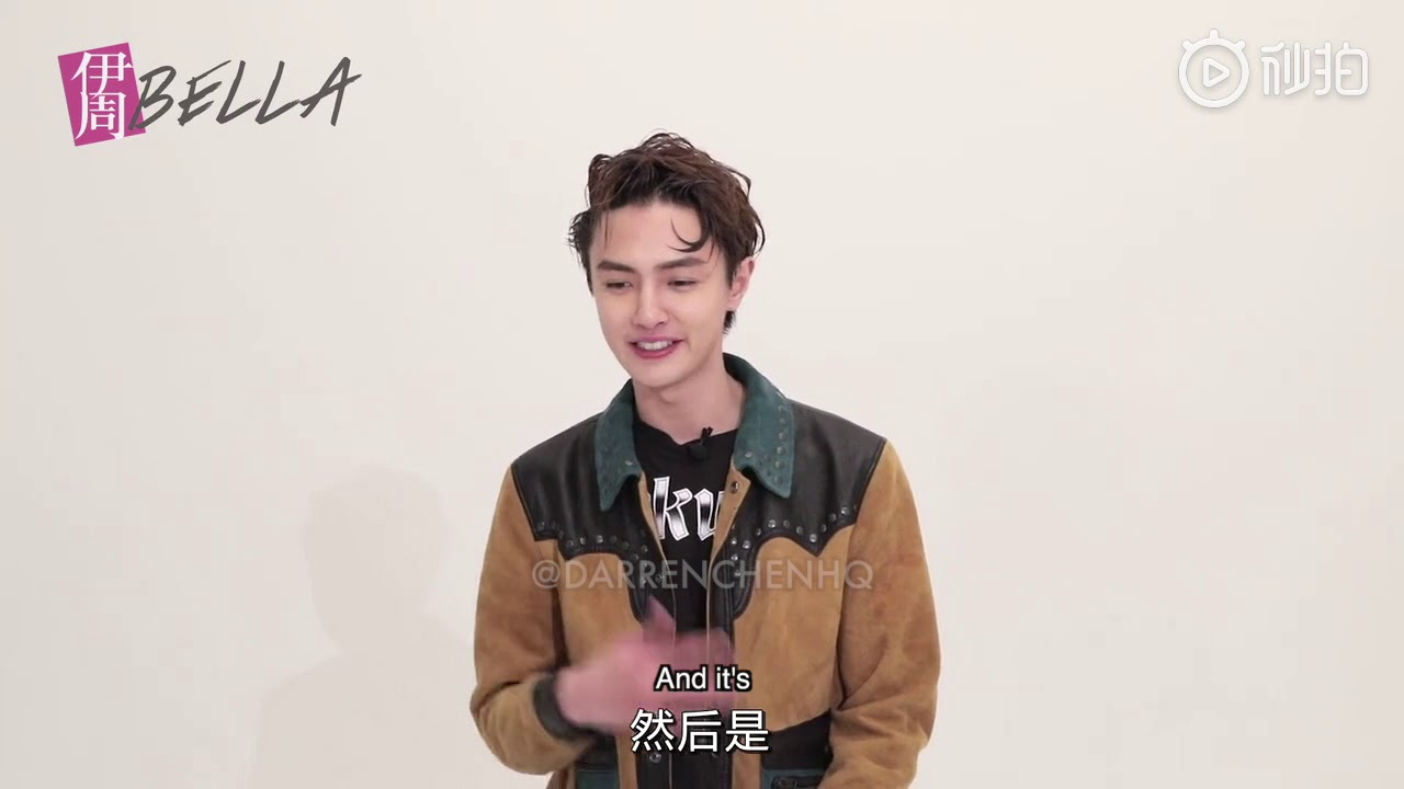 [ENGSUB] Darren Chen Yizhou Magazine Interview