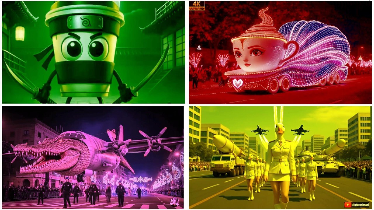 ITALIAN BRAINROT EXE 4 COLORS 4 MUSIC🎧#ItalianBrainrot #TungTungTung #TralaleroTralala #lyrics