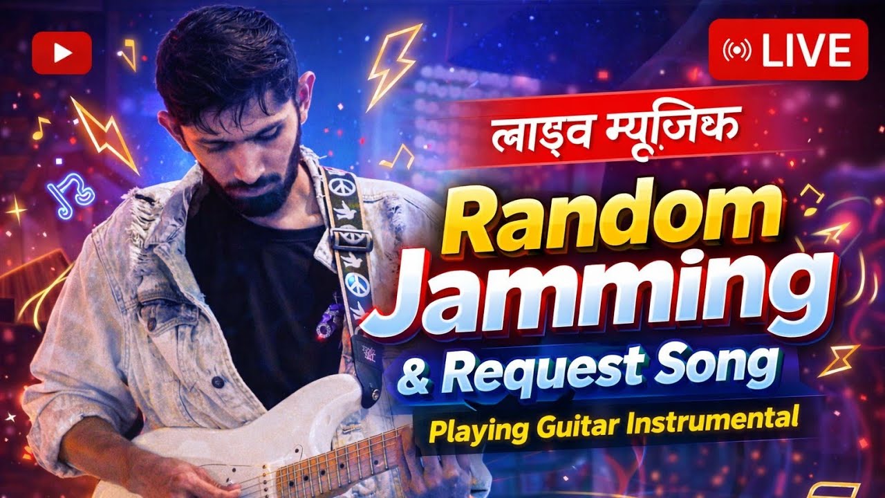 🚀🔴 JOIN NOW 🔴🚀🎸🎶 LIVE RANDOM JAMMING SESSION Pure vibes • No filter ✨❤️ #livemusic #live