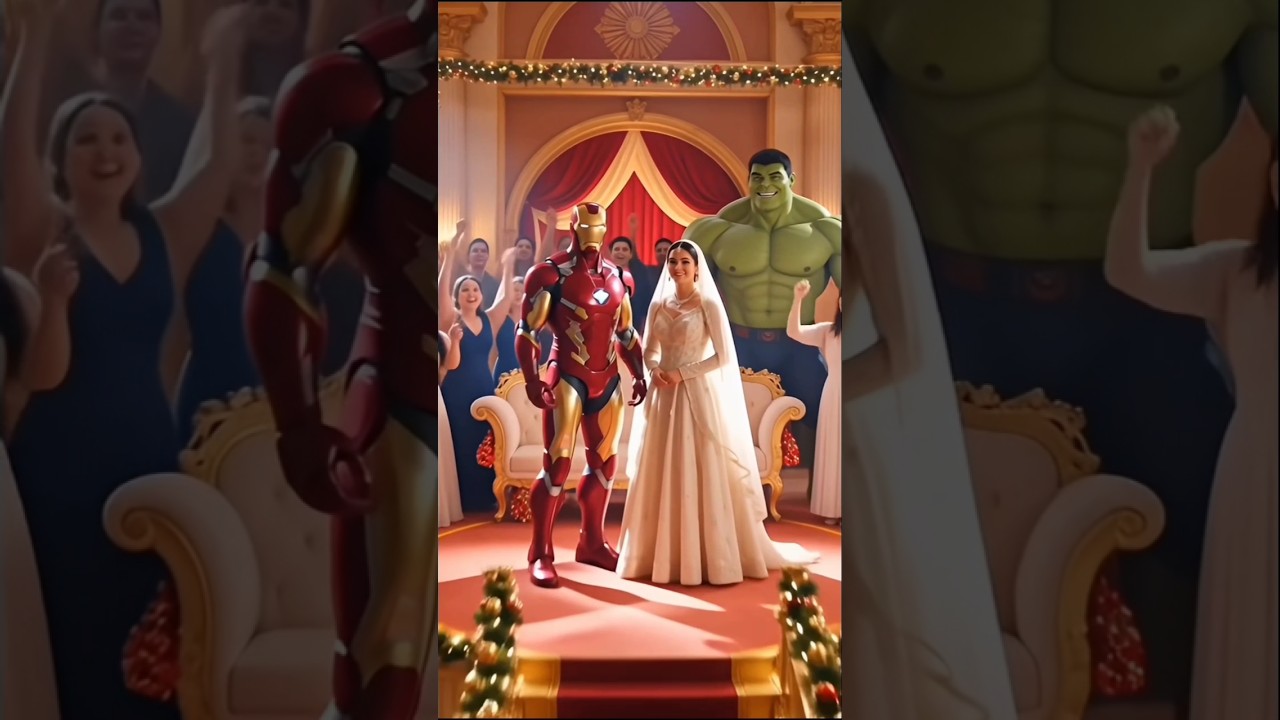 Hulk Saves Iron Man Wedding 😱💚