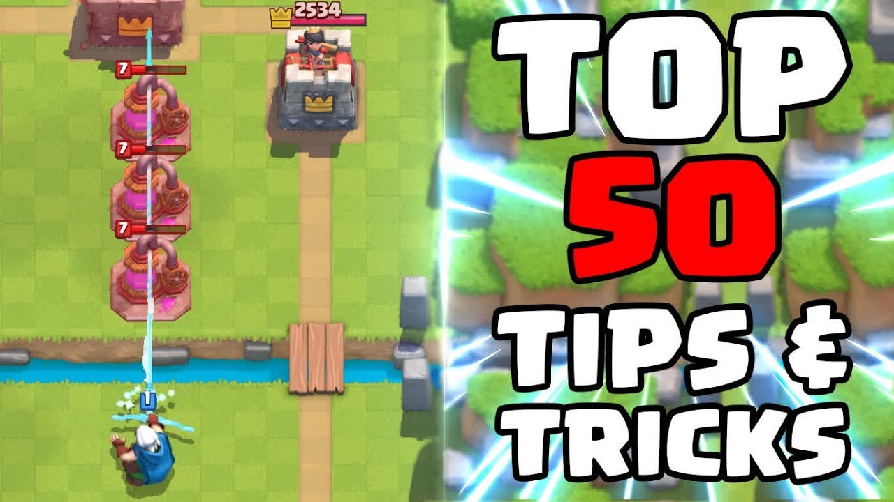 Top 50 Tips & Tricks in Clash Royale | Ultimate Clash Royale Pro Guide