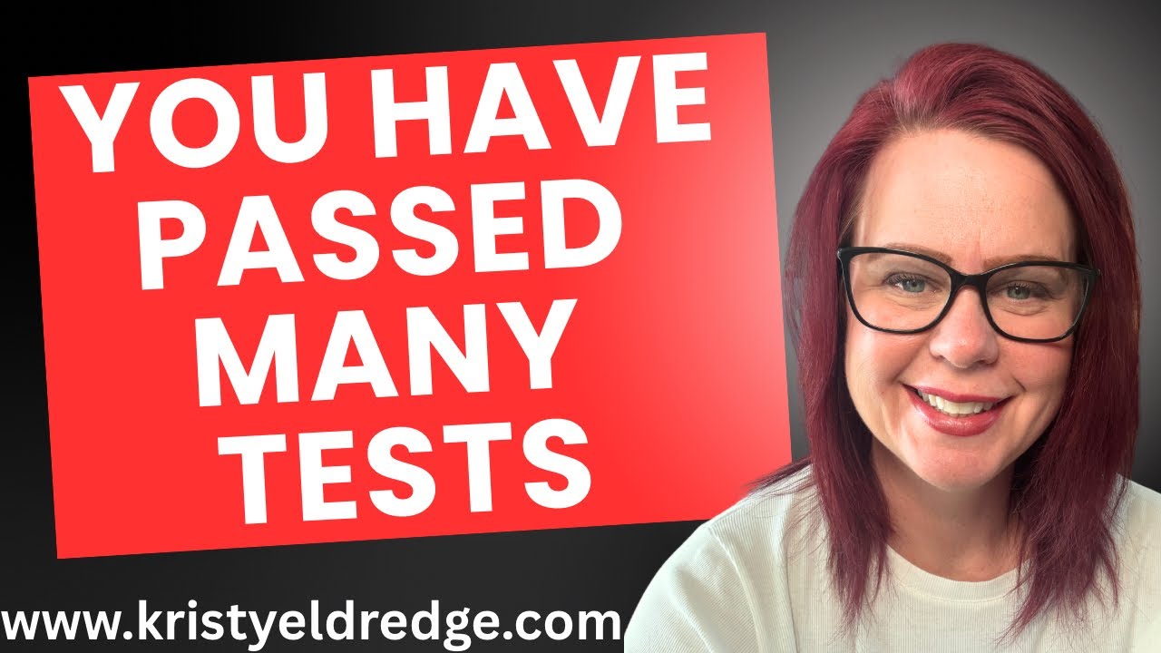You have passed many tests #prophetic 