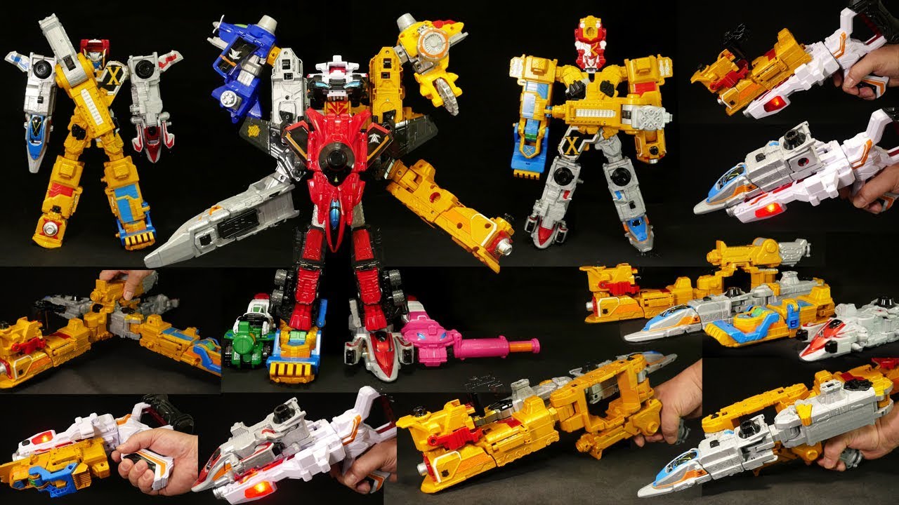 ルパンレンジャーVSパトレンジャー VSビークルシリーズ エックス合体 DXエックスエンペラーセットでグットクルカイザーVSX完成！