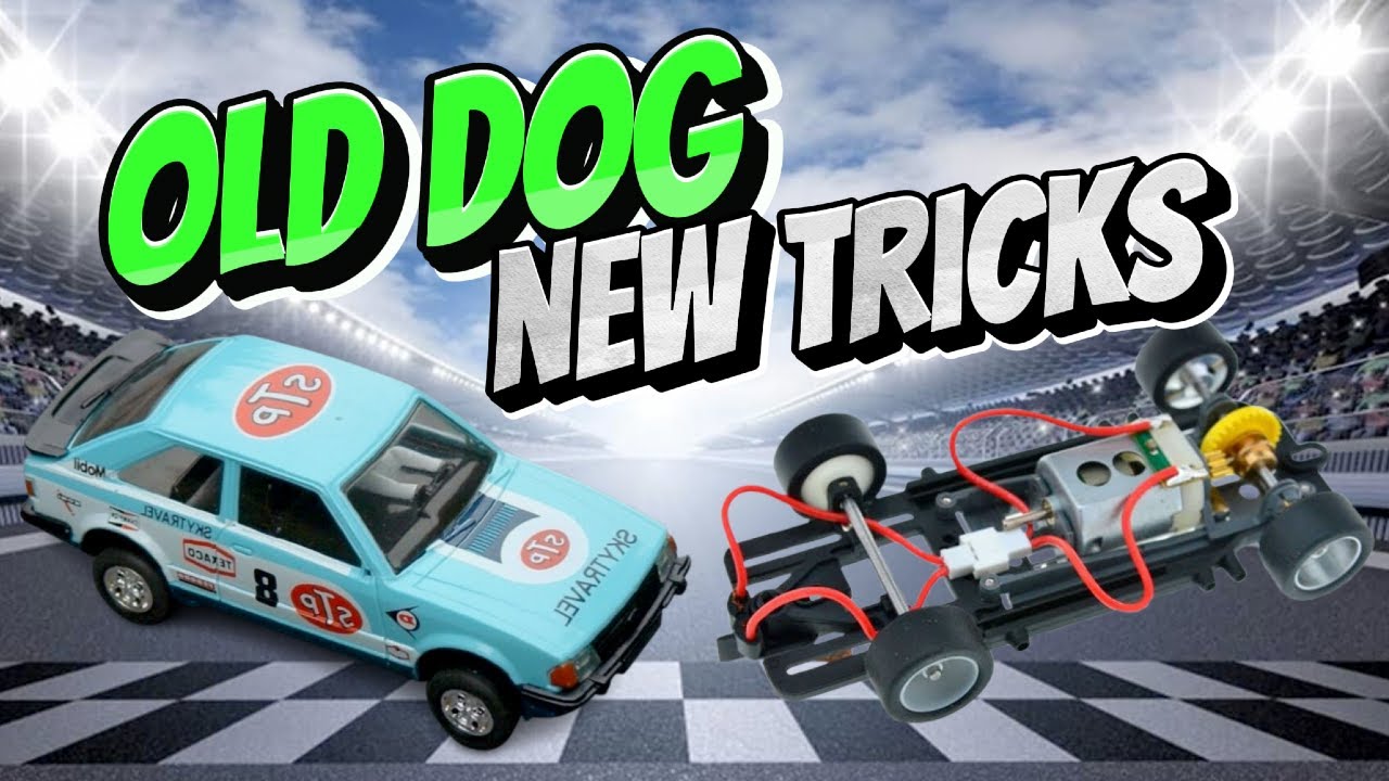 80's Scalextric XR3i meets Slot-it!