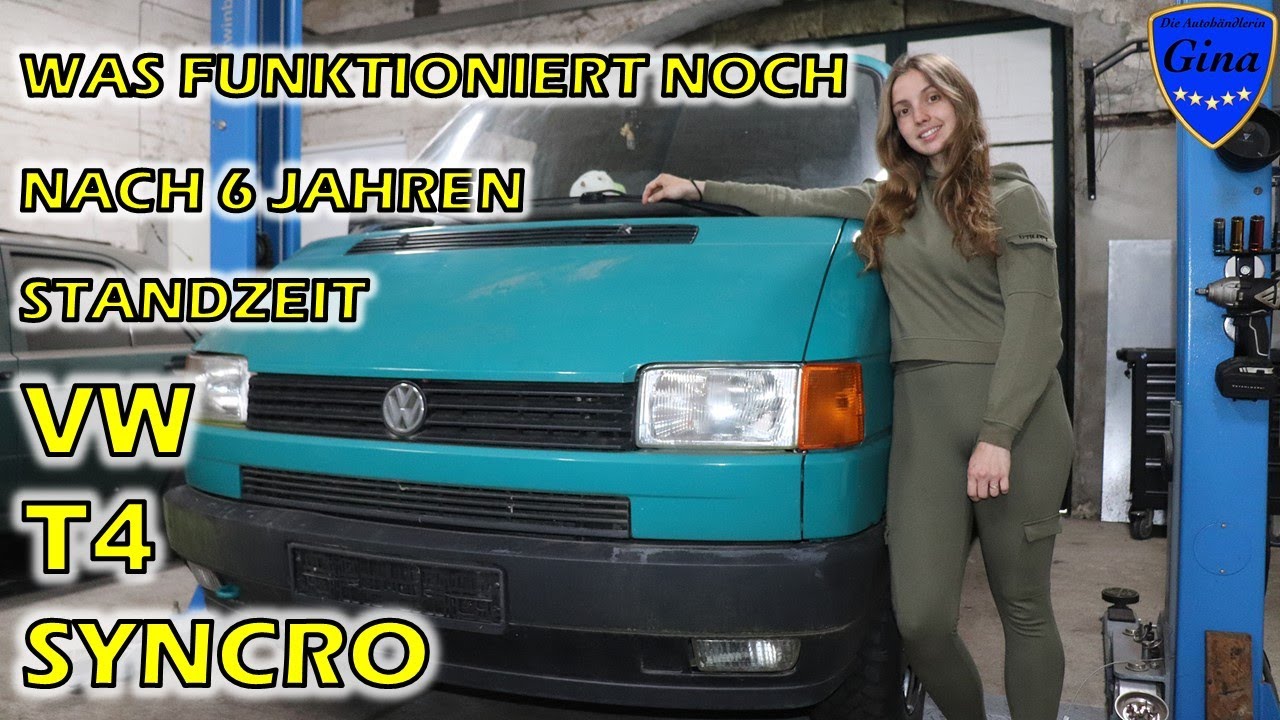 VW BUS T4 SYNCRO 2.5L 🔹 ЧТО ЕЩЕ РАБОТАЕТ ПОСЛЕ 6 ЛЕТ ПАРКОВКИ 🔹 ПРОВЕРКА BULLI ДЛЯ TÜV