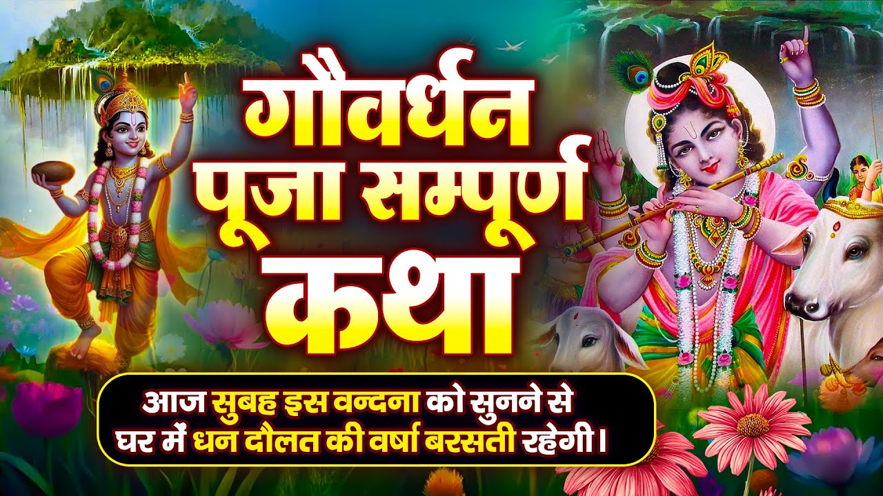 2025 गोवर्धन पूजा स्पेशल | गोवर्धन पूजा कथा | Govardhan Puja Ki Katha | Govardhan Puja Katha