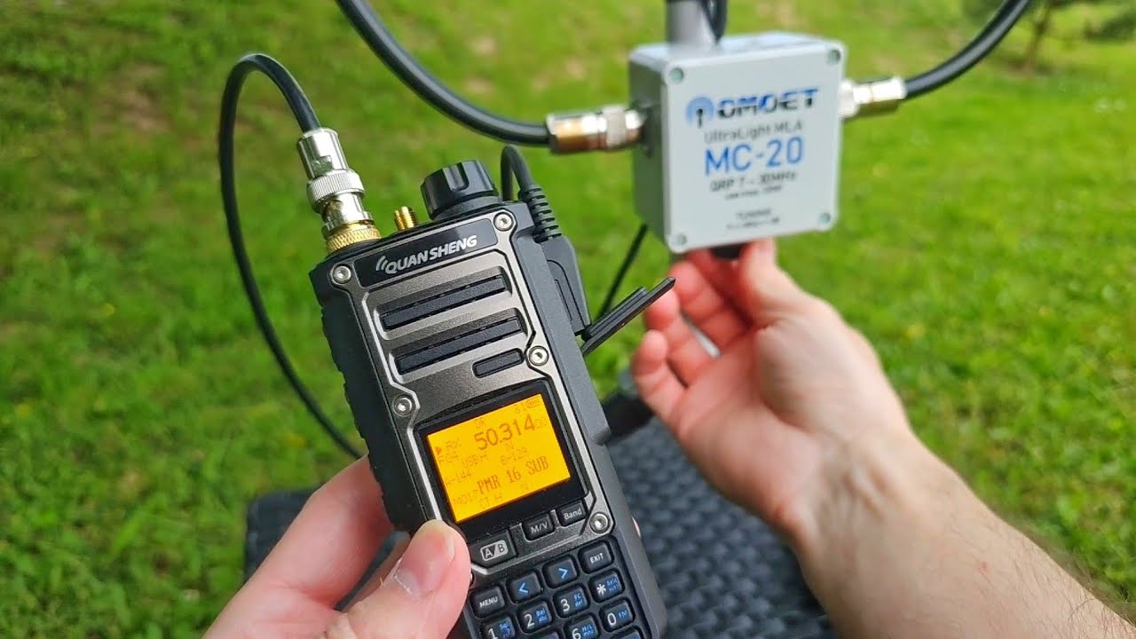 CQ с Quansheng TK11 и 5W QRP
