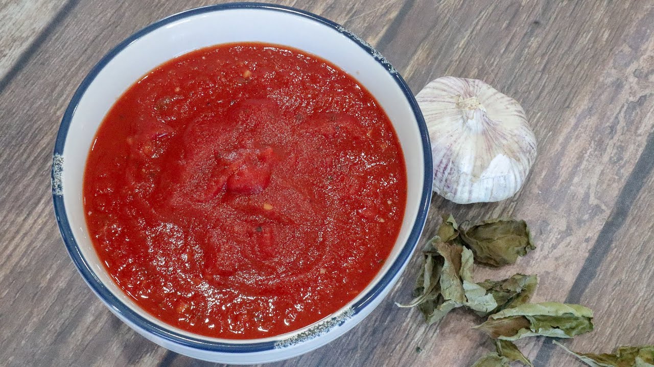 Salsa de Tomate para Pizza