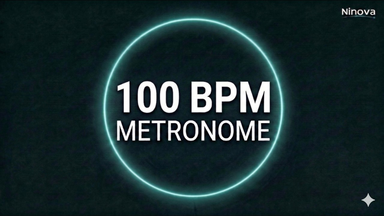 100 BPM Metronome | Ninova Rhythm