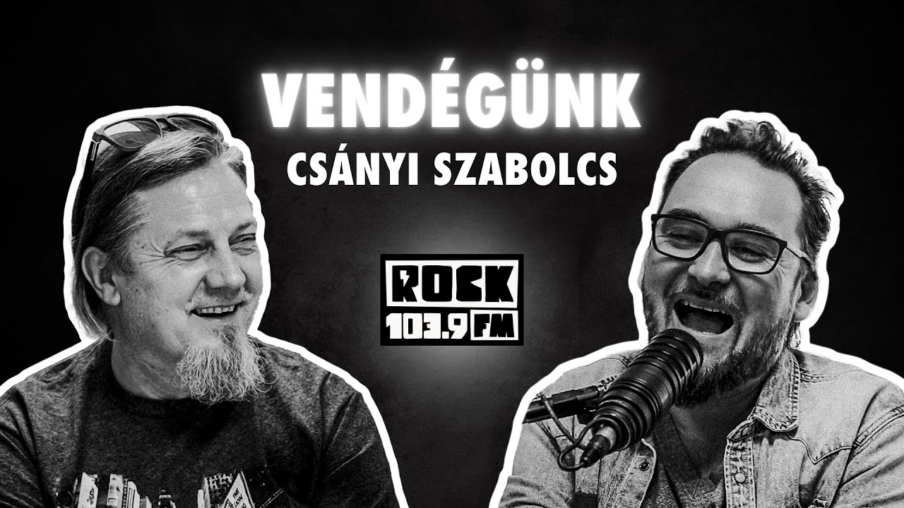 Vendégünk Csányi Szabolcs (Black-Out) - 103.9 ROCK FM